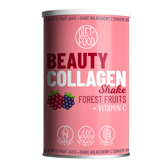 Diet-Food COLLAGEN SHAKE FOREST FRUIT - Powder 300 g-0